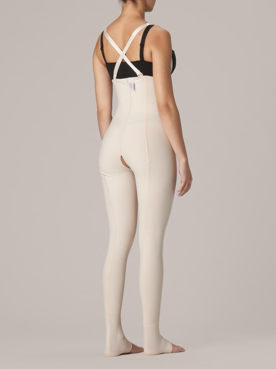 High Waist Pants with Foot Extension